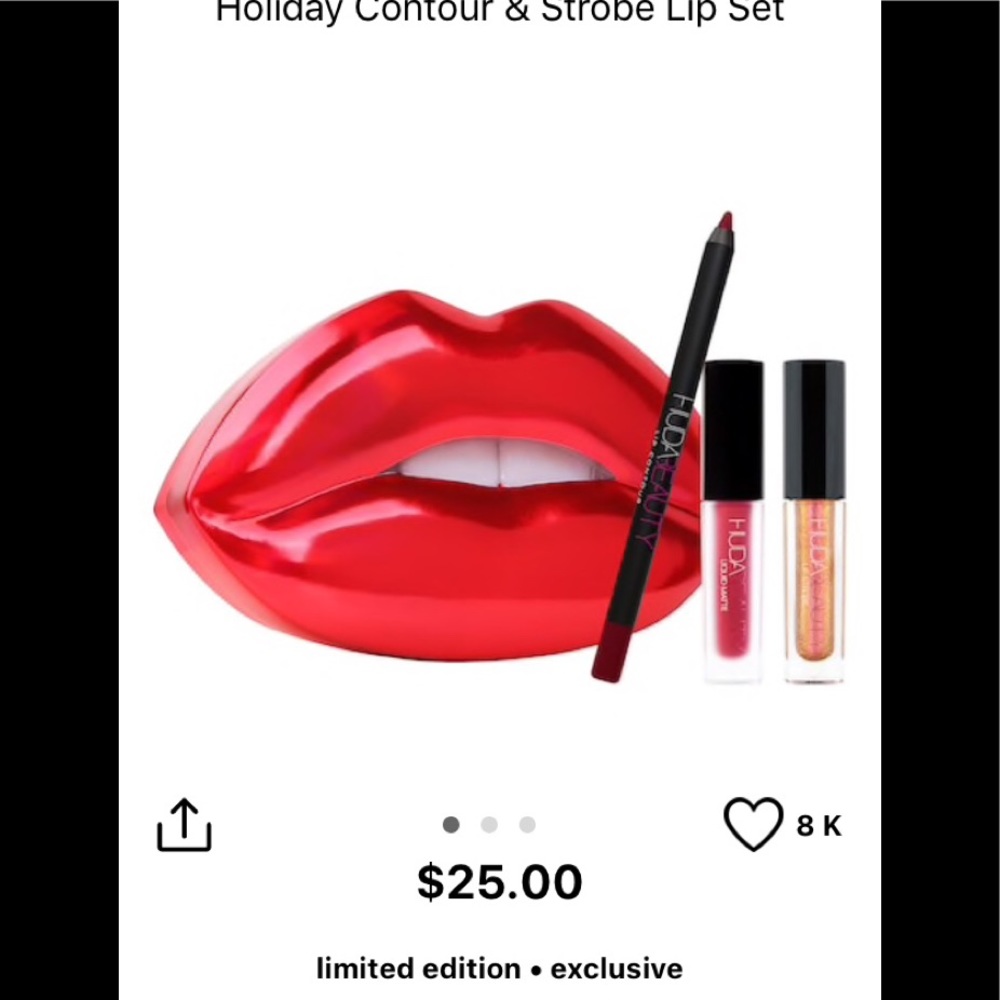 Huda lip kit